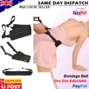 BDSM Waist Bondage Sex Straps Bed Restraint Belt Doggie Style Fetish Sex Toy