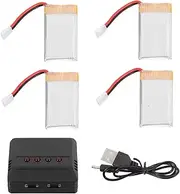 JOINPAYA X5c X5sw H5c Cx-30c 3.7v 800mah Rc Quadcopter Battery Charger Kit 4 Batteries Included