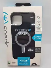 Speck Presidio2 Grip Apple iPhone 15 Plus 14 Plus Black MagSafe Click Case $50