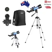 70mm Astronomical Telescopes with Backpack Tripod For Kids Gift Moon Watching