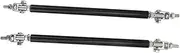 Totority 2pcs Front bumper Stainless steel Front Bumper Lip Splitter Tie rod telescopic lips 15c car support rod Bumper Lip Support bumper Front Bumper Lip Bars aluminum alloy refit