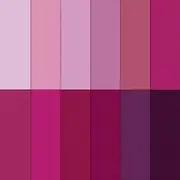 Whaline 12Pcs Cotton Fabric Bundles Pink Purple Fat Quarters Quilting Patchwork Squares Sewing Fabrics for DIY Handmade Craft Home Party Decor, 18 x 22 Inch