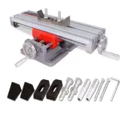 X Y Axis Bench Cross Slide ViseTable Milling Drilling Fixture Worktable AB8103