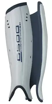 Grays G500 Hockey Shinguard - White