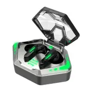 MD128 TWS 5.0 Bluetooth HIFI Stereo Hi-Fi Sports Waterproof Wireless Earbuds Noise Cancelling Game No Lag - Black