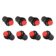 50Pcs AC 125V/3A 250V/1.5A Push Button Switch DIY Off/On Self Locking
