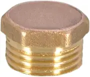 Bsbkoj NPT Fittings | Outer Hex Thread Socket Pipe Plugs - Water Pipe Plug, Blanking Plug Fitting, Portable Port Plug for Brass Socket Fitting Manifold Nut