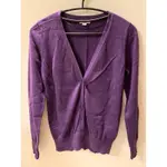 BOSSINI 女裝 紫色薄款針織外套