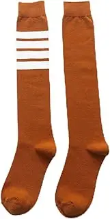 [N\\A] Striped Slimming Compression Stockings Stockings, Girls Japanese College Style Students Half Knee Length Socks, Stovepipe Socks