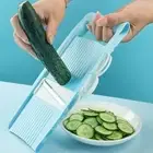 5 in 1 Vegetable Slicer Manual Food Shredder Household Vegetable Chopper Salad