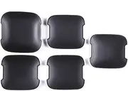 Interior Console Trim For Land For Rover For Defender 90 110 2020-2024 Car Grab Handle Frame Trim Exterior Door Bowl Cover Decoration Car Interior Accessories(Matte Black-B 110)