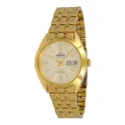 Orient Luxury Automatic Men's Watch RA-AB0E13G19A Gold Stainless Steel Date 3ATM