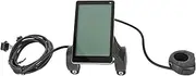 Electric Bike M5 LCD Display, 24V 36V 48V 60V 64V Universal Electric Scooter Display Panel Screen, Waterproof Portable ABS Ebike LCD Display for 31.8 22.2mm Handlebar Ebike