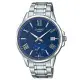 CASIO 卡西歐 時尚雙眼男錶 不鏽鋼錶帶 藍 防水50米 礦物玻璃鏡面 MTP-EX100D-2A
