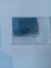 28x63 Perforated Shrink Wrap Bands - bag of 50 Lip Balm Seal