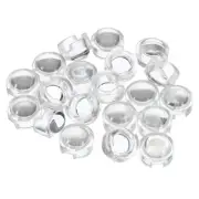 13mm LED Convex Len 20pcs 60 Degree Beam Angle Acrylic LED Optical Condenser Len
