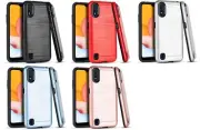 For Samsung Galaxy A01 S111DL SM-A015 (5.7") Slim Lining Hybrid Case Cover