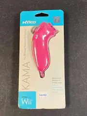 Nyko Kama Navigation Controllers/Nunchuck for Nintendo Wii Pink Sealed