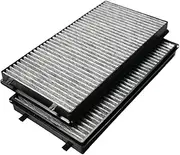 ZUXIM Cabin Filter, for BMW, E65 E66-7 Class, for Rolls-Royce, Phantom E65 E66 730i 735i 740i 745i 750i 760i OEM 64116921019 ST182C Cabin Air Filter