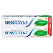 Sensodyne Fresh Mint Sensitive Toothpaste, ADA Accepted Toothpaste for Cavity...