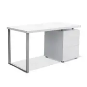 Artiss Computer Desk Drawer White 140CM