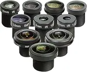 M12 Mount Lens Kit for Arduino and Raspberry Pi Camera