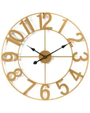 Sorbus Decorative 24in Numeral Wall Clock