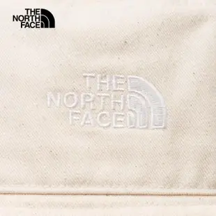 【The North Face 官方旗艦】北面男女款米色可調節帽帶休閒漁夫帽｜7WHNXMO