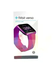 Fitbit Versa Lite Fitness Smartwatch Mulberry One Size