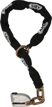 Abus Granit Detecto XPlus, brake disk lock chain w alarm , color: Black , size: 120 cm