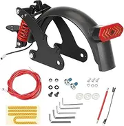 Namolit Electric Scooters Rear Shock Absorber with Mudguard and Taillight Compatible for Xiaomi M365/1S Electric Scooter