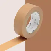 Masking Tape MT 1,5 CM Plain Brown