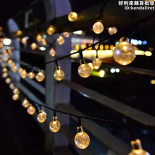 Outdoor decorative lights party led light string small bulb