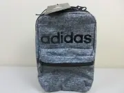 Adidas Santiago II Jersey Onix Unisex Lunch Bag - Grey/Black (Brand New)
