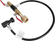 CO2 Tank Cylinder Refill Station Filling Charging Adapter Tool for Soda Stream Tank with 24-inch Hose (Domary83dz912c6f-01)