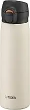 Tiger Thermos Flask MKR-W50NW 16.9 fl oz (500 ml), One Push, Stainless Steel Bottle, Easy to Drink Design, Includes Lid and Seal, Easy to Wash Only 2 Pieces, Easy Cap, Vacuum Insulated, Mug, Hot and
