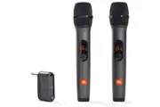 JBL Wireless Microphone System 2-pack - Black - Plug & Play with rechargeable