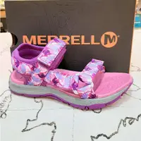 在飛比找蝦皮購物優惠-MERRELL 女童運動涼鞋 64950粉