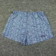 Patagonia Shorts Womens Small Blue Baggies Sunshine Dye Outdoors Hiking 5'' NWT