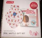 Dash Mini Waffle Maker and Cookbook Gift Set