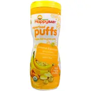 Nurture Inc. (Happy Baby) Organics Superfood Puffs Veggie Fruit & Grain Banana & Pumpkin 2.1 oz (60g)