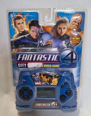 Marvel Fantastic Four City Siege LCD Handheld Video Game Sealed 2005