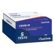 5Pk Juschek Rapid Antigen Self Test Kit Oral Fluid COVID-19 [04/2026 exp]