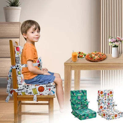 Toddler Booster Seat for Dining Table Waterproof PVC Booster Chair Cushion weIBZ