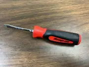 Snap-on Tools SGD2B RED 7/32" Tip Soft Grip Flat Head Screwdriver USA