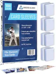 Card Sleeves | Penny Sleeves. Baseball Card Sleeves. Soft Trading Card Sleeve.