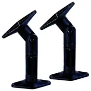 2 Pcs Adjustable Audio Satellite Speaker Wall Mount Bracket Fits BOSE Black