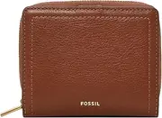 [FOSSIL] Women's Logan Leather RFID-Blocking Mini Multifunction Bifold Wallet for Women
