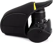 Comfortable Neoprene Camera Inner Bag Case Cover Fit for Nikon D600 D750 D700 D600 D800 D810 D7500D 7200 D7100 D7000 D90 D80 D3400(Size L)