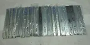 9 QTY Soft Close Side Mount Ball Bearing Drawer Slides 14" 350mm Blue